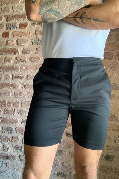 Trendyol Man Siyah Erkek Sort Bermuda Tmnss20sr0248 Trendyol