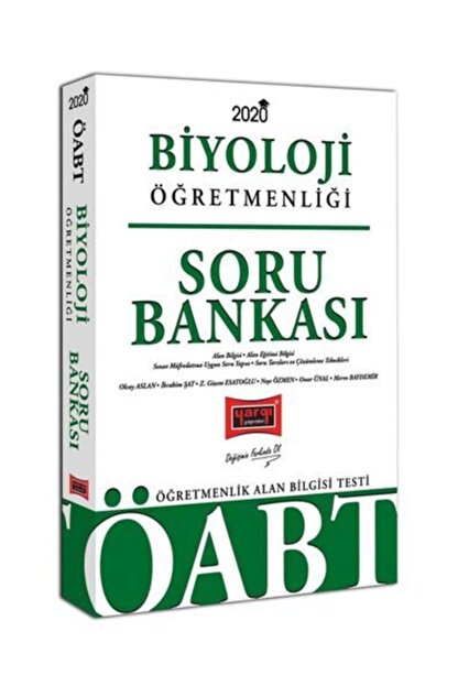 Yargi Yayinlari Yargi 2020 Kpss Oabt Biyoloji Ogretmenligi Soru Bankasi Trendyol
