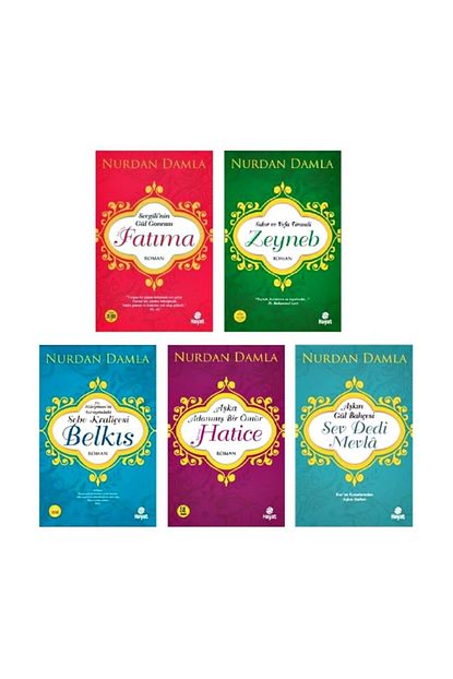 Hayat Nurdan Damla Adanmis Omurler Seti 5 Kitap Set Trendyol