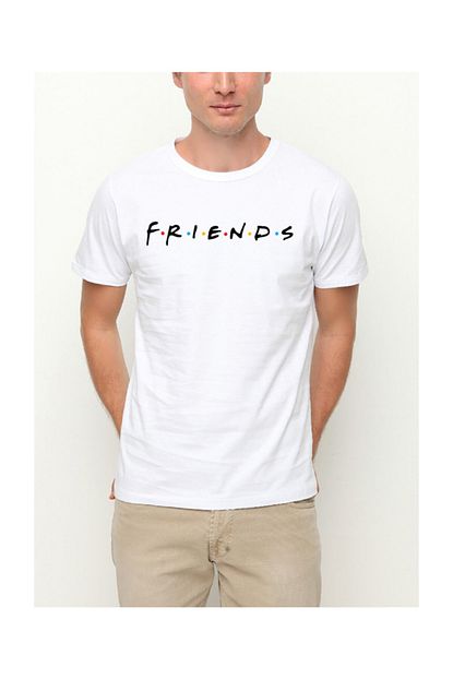 Kostebek Friends Logo Unisex T Shirt Trendyol