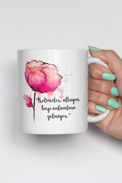 Phi Ajans Oguz Atay Sozleri Seramik Kupacicek Tasarim Trendyol