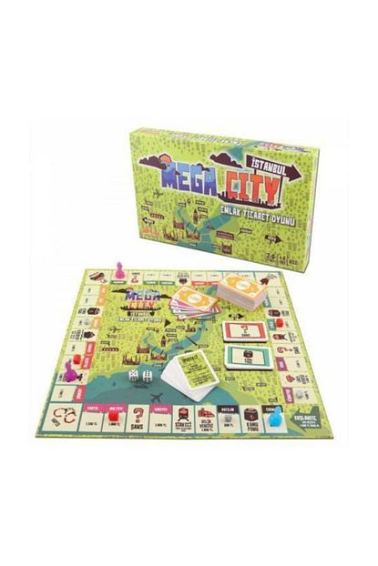 star monopoly mega city emlak ticaret oyunu zeka egitici oyunlar aile kutu oyunu fiyati yorumlari trendyol