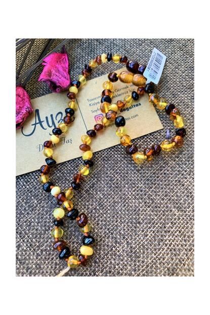 ayze dogaltas bebek kehribar kolye ve bileklik takim fiyati yorumlari trendyol