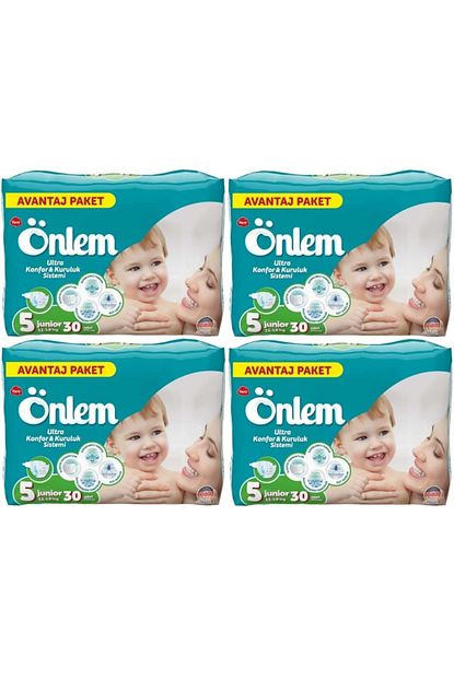 Onlem Bebek Bezi 5 Beden Junior 120 Adet Trendyol