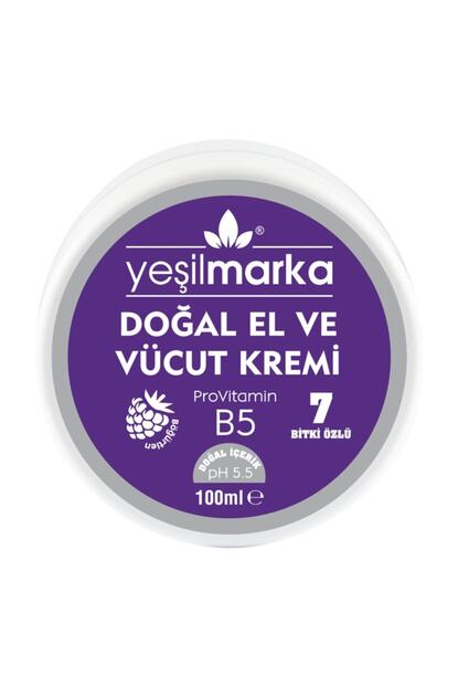Yesil Marka Dogal El Ve Vucut Kremi Bogurtlenli 100 Ml Trendyol