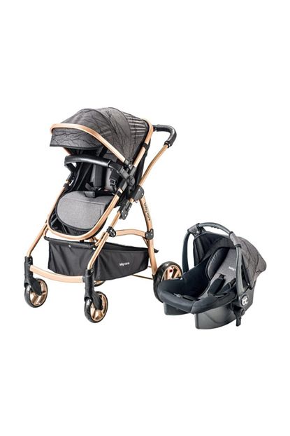 Baby Care Astra Travel Sistem Bebek Arabasi Siyah Gold Trendyol