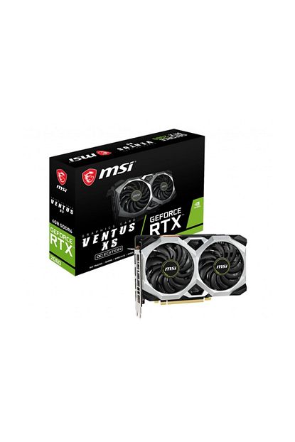 Msi Geforce Rtx 2060 Ventus Xs 6g Gddr6 Graphics Card Avadirect