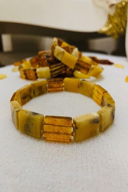 Seyhan Tesbih Rolex Damla Kehribar Bileklik 8681225094481 Trendyol