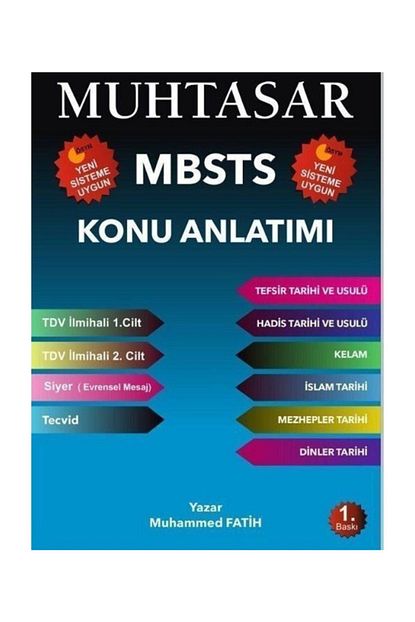 Kisisel Yayinlar Muhtasar 2020 Mbsts Konu Anlatimli Hazirlik Kitabi Trendyol