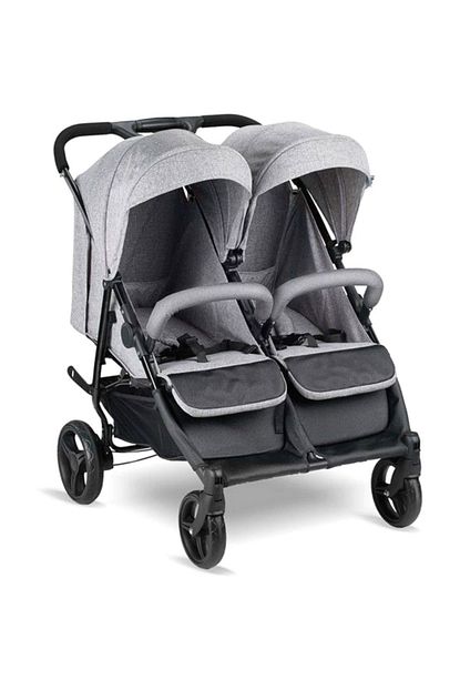 Babyhope Bh 3077 City Twin Ikiz Bebek Arabasi Gri 18623 Trendyol