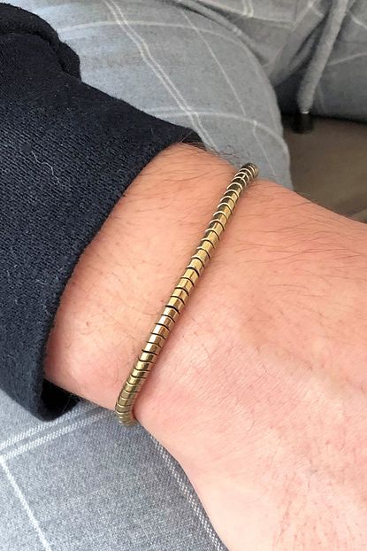 Aksesuargo Worm Gold Renk Celik Erkek Bileklik Trendyol