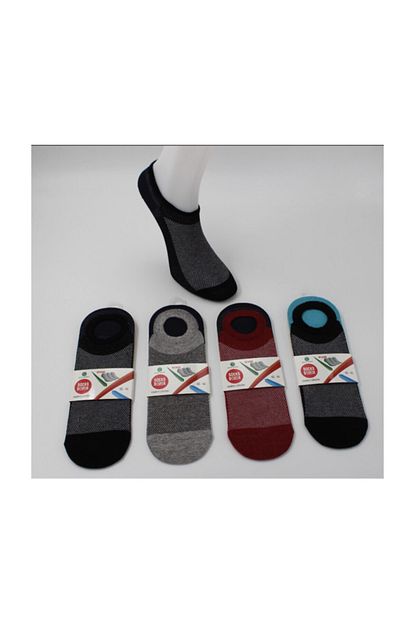 Socksbox 6 Li No Show Gorunmez Dikissiz Erkek Patik Babet Trendyol