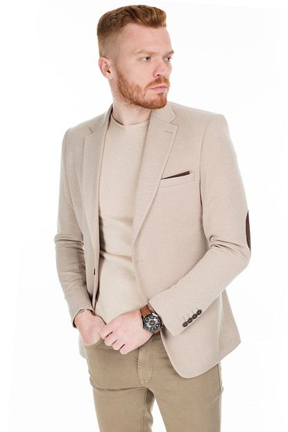 Frappoli Slim Fit 6 Drop Tek Yirtmacli Ceket Erkek Ceket 2163114 Trendyol