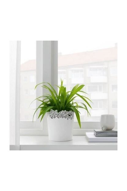Deneme Zamani Ikea Samverka Saksi Beyaz Trendyol