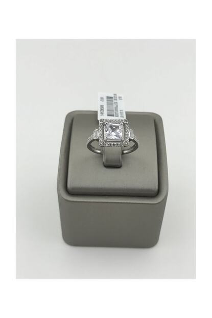 Mucevheravm Kadin 3 09 Gram 14 Ayar Altin Baget Yuzuk Swarovski Tas Trendyol