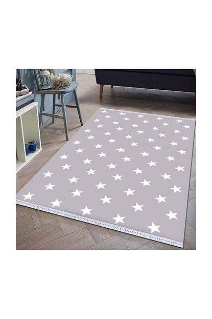 Babil Home Babilhome Kaymaz Tabanli Hali Puzzle Yld01 Gri Yld01 Gri Trendyol