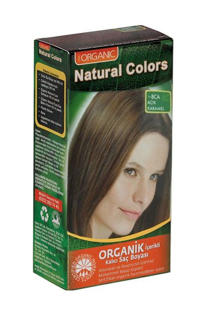 Organic Natural Colors 8ca Acik Karamel Organik Sac Boyasi 8681085503253 Trendyol
