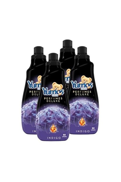 Yumos Extra Deluxe Konsantre Camasir Yumusaticisi Indigo 4 X 1440 Ml Fiyati Yorumlari Trendyol
