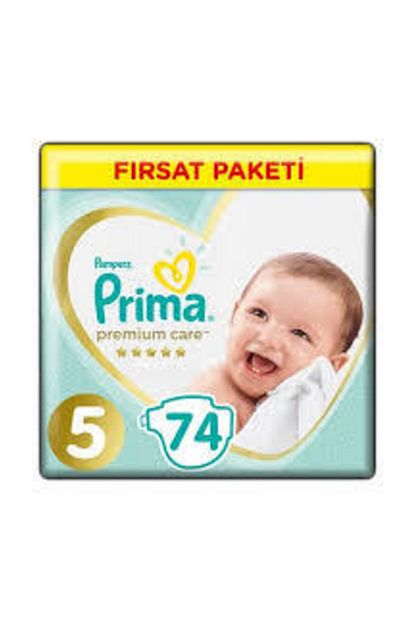 Prima Premium Care Bebek Bezi Premium Care 5 Beden 74 Adet Trendyol