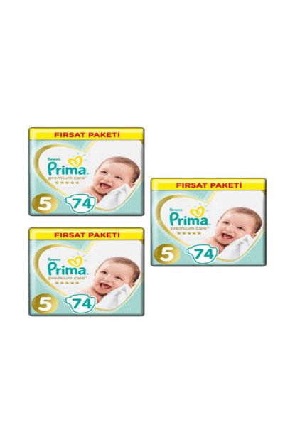 Prima Premium Care Bebek Bezi Premium Care 5 Beden 222 Adet Trendyol