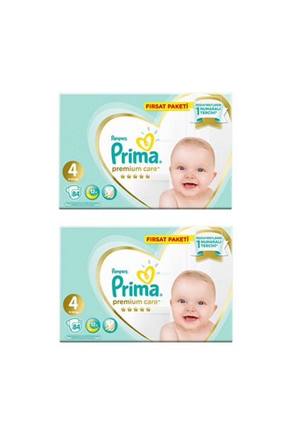 Prima Premium Care Prima Bebek Bezi Premium Care 4 Beden 168 Adet Junior Firsat Paketi Trendyol