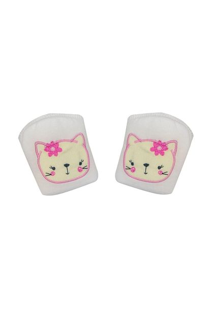 bebekevi ekru pembe kedi emekleme