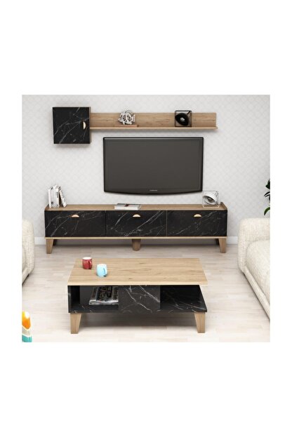 Bimossa G5030 Lidya Bendir Tv Unitesi Ve Sehpa Tak Trendyol