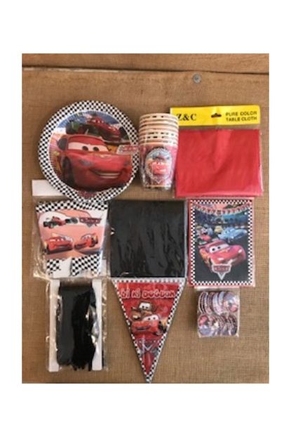 Deniz Party Store Cars Simsek Mcqueen Temali Dogum Gunu Seti Parti Seti Trendyol