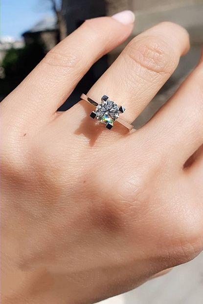 crystal diamond zirconia 1 carat v model tektas yuzuk fiyati yorumlari trendyol