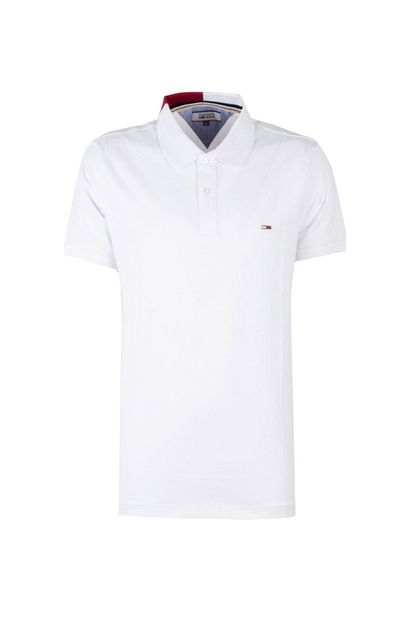 Tommy Hilfiger Erkek T Shirt Mw0mw0324 Beyaz Trendyol