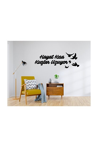 trendtech hayat kisa kuslar ucuyor duvar tablosu fiyati yorumlari trendyol