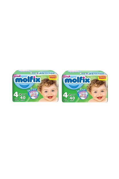 Molfix Bebek Bezi 4 Beden Maxi Ekonomik Paket 80 Adet Trendyol