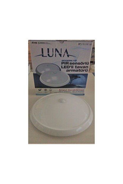 Luna Ledli Sensorlu Armatur Beyaz Trendyol