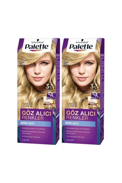 Palette Goz Alici Renkler 0 00 Yogun Renk Acici X 2 Adet Trendyol
