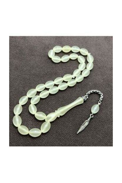 Pacal Ticaret Metal Puskullu Kedi Gozu Toz Kehribar Tesbih Trendyol
