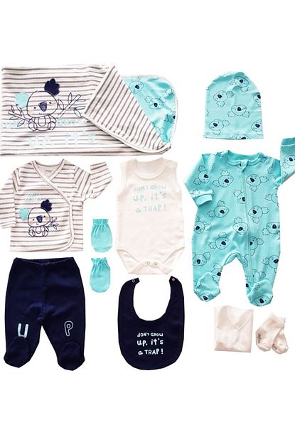Imaj Baby Koala Tulumlu Erkek Bebek Hastane Seti Trendyol