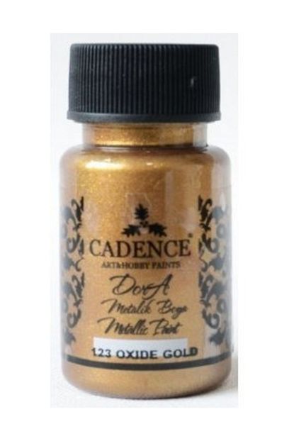 Pazariz Cadence Dora Simli Metalik Boya 123 Osit Altin 50ml Trendyol