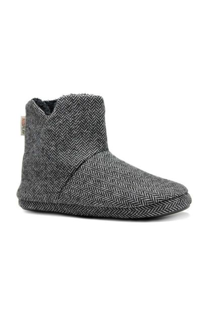 Moda Frato Erkek Panduf Baliksirti Pelus Ev Ayakkabisi Ev Botu Trendyol
