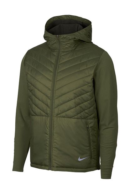 Nike Hooded Running Jacket Aerolayer Erkek Kosu Ceketi Ah0544 395 Trendyol