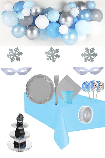 Partylandtr Frozen Karlar Ulkesi Dogum Gunu Parti Seti 16 Kisilik Trendyol