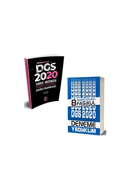Benim Hocam Yayinlari Dgs 2020 Soru Bankasi Yediiklim Dgs 2020 Sayisal Sozel Cozumlu 8 Fasikul Deneme Kitapkampusu1328 Trendyol