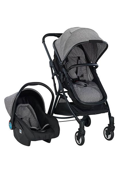 Baby2go 2038 Eko Travel Sistem Bebek Arabasi Gri Renk Trendyol