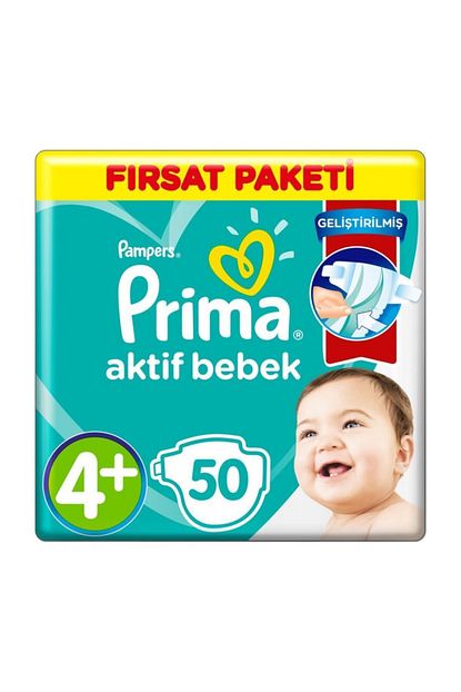 Prima Bebek Bezi 4 Numara Maxi Plus 50 Adet Trendyol