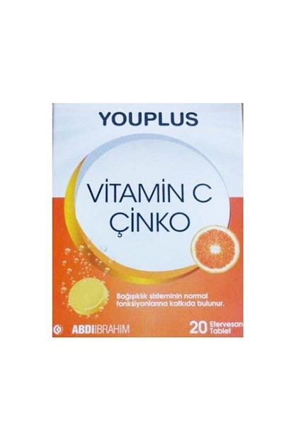 Youplus Vitamin C Cinko 20 Tablet Trendyol