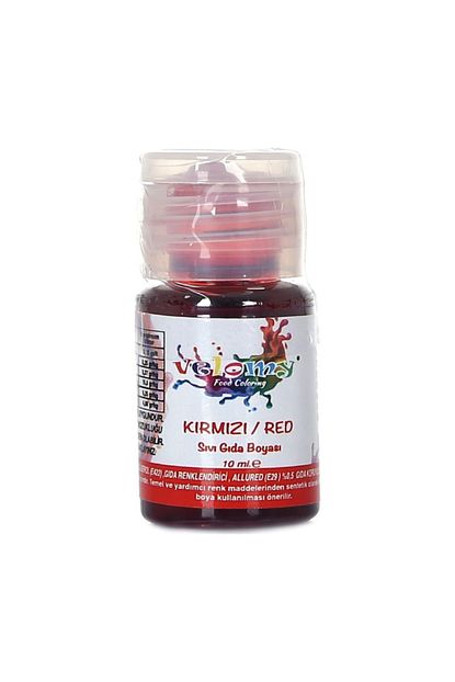 Velomy Kirmizi Renk Gida Boyasi 10 Gr Sivi Gida Boyasi Trendyol