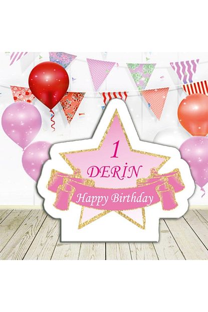 Parti Cocuk Yildiz Temali Dogum Gunu Temali Sekil Figur 70x100cm Trendyol