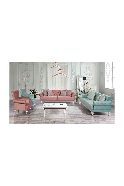Yildiz Mobilya Venedik Pembe Salon Takimi Trendyol