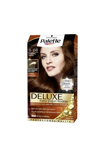 palette deluxe 6 68 karamel kahve sac boyasi fiyati yorumlari trendyol
