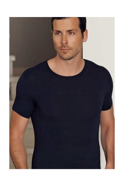 Yildiz Erkek Modal Likrali T Shirt Trendyol