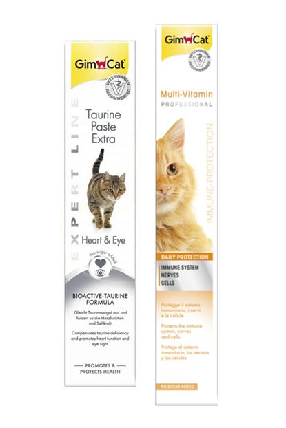 Gimcat Taurine Paste Kalp Ve Goz Sagligi Destekleyici 50gr Multi Vitamin Paste Kedi Macunu 100gr Trendyol